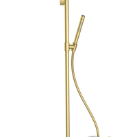 Coloana de dus Axor ShowerSolutions Select 350 1jet cu baterie termostatata 800  brushed brass, Axor
