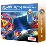 Joc de constructie magnetic 30 piese, MAGPLAYER