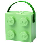 Cutie pentru sandwich 2x2 verde lego, Lego