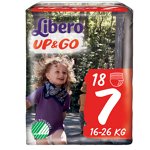 Scutece chilotel Libero Up&Go Unisex 7 XL Plus, 16-26 kg, 16 buc