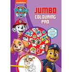 Bloc de colorat Jumbo Paw Patrol cu stickere Alligator AB3359PWJC