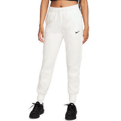 Nike, Pantaloni de trening conici Sportswear Phoenix, Alb murdar, L