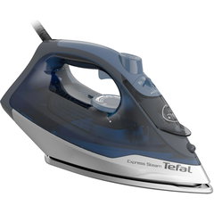 Fier de calcat Tefal Express Steam FV2868E0 2500W jet de abur 240 g/min abur variabil 0-45 g/min 270 ml functie anticalcar alb/gri Fier de calcat Tefal Express Steam FV2868E0 2500W jet de abur 240 g/min abur variabil 0-45 g/min 270 ml functie anticalcar alb/gri