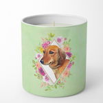 Caroline`s Treasures Dachshund Red # 1 Lumânare de soia 10 oz cadou decorativ parfumat Lumanari de soia pentru Acasă, Mltcl, 