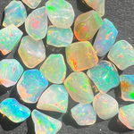 Opal de foc, opal Etiopia 0.75 cm AAA, druzy.ro - Cristale, Home Deco