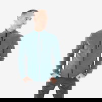 Polar cu fermoar Drumeție la munte MH500 Gri Bărbați