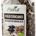 
Fulgi Crocanti Bio de Ovaz cu Ciocolata 250g
