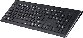 Tastatura Hama Cortino Wireless Black