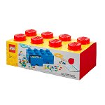 Cutie depozitare LEGO 2x4 cu sertare rosu 40061730, Lego