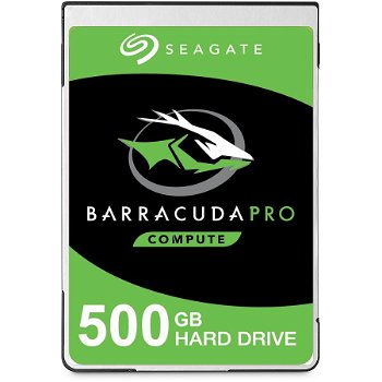 Hard Disk 500GB Laptop Seagate BarraCuda ST500LM034, SATA III, 7200 rpm, Buffer 128MB