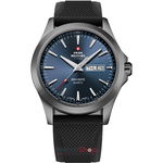 Ceas barbatesc Swiss Military SMP36040.18, 42mm, 5ATM, Gri