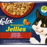 Hrana umeda pentru pisici Felix Sens Jellies