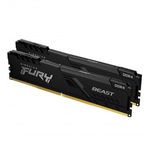 Memorie Kingston FURY Beast 32GB DDR4 3733MHz CL19 Dual Channel Kit, Kingston