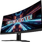 Monitor gaming curbat Gigabyte G27QC 27'', QHD, 1 ms, 1‎65Hz, HDMI, DisplayPort, USB, Negru
