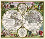 Harta Lumea 1682