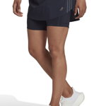 Fusta-pantalon cu detalii reflectorizante pentru alergare, adidas Performance