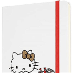 Carnet - Moleskine Limited Edition - Large, Hard Cover, Plain - Hello Kitty - White | Moleskine, Moleskine