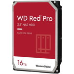 Hard Disk Desktop Western Digital WD Red Pro 16TB 7200RPM SATA III, Western Digital