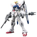 Figurina de construit cu Gundam F91, Bandai, Argintiu
