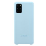 Protectie Spate Silicon Samsung EF-PG985TLEGEU pentru Samsung Galaxy S20 Plus (Albastru deschis), Samsung