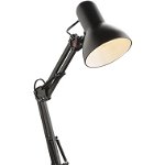 Lampa de birou metalica neagra, 1 bec, dulie E27, Globo 24880, Globo Lighting