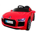 Masinuta electrica cu telecomanda, copii 1-4 ani, scaun din piele, Cabrio B4 628 R-Sport - Rosu, R-Sport