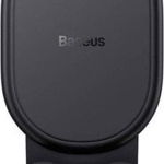 Suport Auto Baseus Gravity Cu Incarcare Wireless Putere Incarcare 15W, Montaj In Ventilatie, Negru - SUWX03