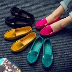 Pantofi casual pentru femei, cu botul rotund, model foarte confortabil, diferite culori, Neer