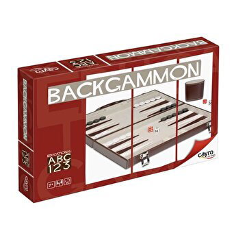 Joc Table Backgammon premium in geanta de piele Cayro, Cayro