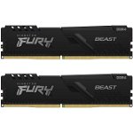 Memorie FURY Beast 32GB (2x16GB) DDR4 3200MHz CL16 Dual Channel Kit, Kingston