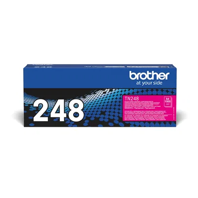 brother Cartus Toner Brother TN248M, Culoare Magenta, Randament pana la 1000 pagini, Tehnologie Laser, brother