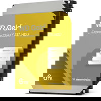 Western Digital Hard disk WD Gold 6TB SATA-III 7200RPM 256MB, Western Digital