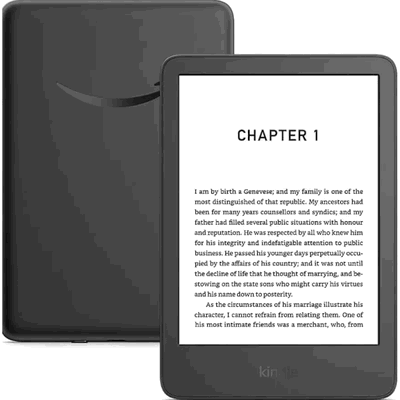 Cititor eBook Amazon Kindle 16 GB 2024, 6", Wi-Fi, Bluetooth, negru