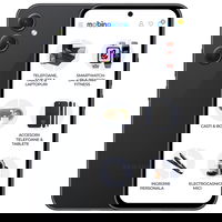 Samsung Telefon Mobil Samsung Galaxy A54, Octa-Core, 8GB RAM, 128GB, Wi-Fi, 5G, Dual Sim, Negru, Samsung