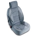 Husa scaun auto confort ridicat (poliester, compatibila cu airbag, tetiera integrata, burete cu memorie, 112x51), CUSTO POL