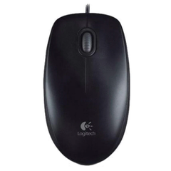 Mouse Optic Logitech B100, USB, 800 DPI (Negru), Logitech
