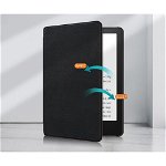 Husa Tech-Protect Smartcase compatibila cu Amazon Kindle Paperwhite V/5 si Signature Edition (2021) Black, TECH-PROTECT