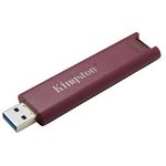 Memorie USB Kingston DataTraveler Max 256GB USB 3.2 Burgundy, KINGSTON