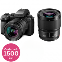Panasonic Lumix S9 Aparat Foto Mirrorless Full Frame 24MP 6K Rosu Kit cu Obiectiv 20-60mm