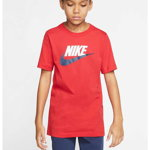 Nike, Tricou de bumbac Futura Icon, Rosu