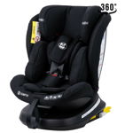 Scaun Auto Tweety Plus DELUXE BUF BOOF BlackJeans cu Isofix rotativ 360 grade 0 36 kg, BUF BOOF