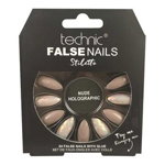 Set 24 Unghii False cu adeziv inclus Technic False Nails