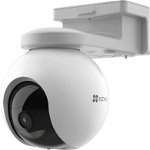 EZVIZ Camera de supraveghere EZVIZ H8 Pro 2K, 3MP, IR 10M, Wi-Fi, Alb, EZVIZ