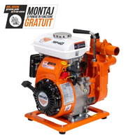 Motopompa RURIS MP40, motor benzina General Engine, 2 timpi, 97 CC, 2.5 CP, adancime absorbtie 8 m, refulare verticala/orizontala 14/140 m, 20 mc/h, RURIS