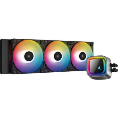 Deepcool Cooler procesor cu lichid  LS720 alb iluminare aRGB