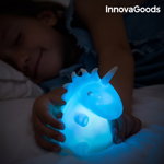 Veioză Unicorn multicoloră LEDicorn InnovaGoods Gadget Kids, 