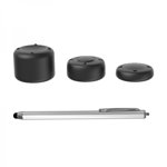 Kit stylus si 2 seturi protectii thunkgrips DOBE pentru consola Nintendo Switch negru, DOBE
