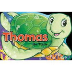 Shaped Board Books: Thomas the Turtle