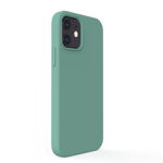 Husa iPhone 12 Mini Lemontti Liquid Silicon Forest Green