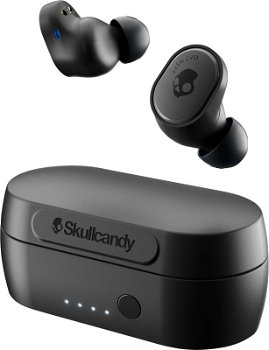 Casti True Wireless Skullcandy Sesh Evo S2TVW-N896, Bluetooth, Microfon, Waterproof IP55 (Negru), SkullCandy